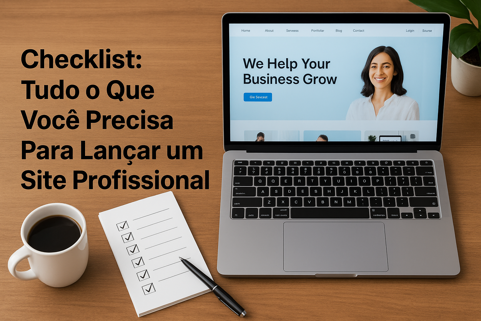 Checklist Completo: Tudo o que você precisa para lançar um Site Profissional